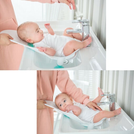 BabyCare - Draagbaar hulpmiddel voor babyreiniging - Jumplein