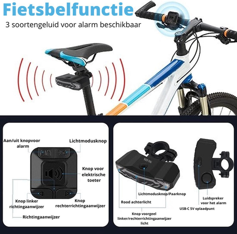 Bikesafety™ fietsalarm - de oplossing tegen fietsendiefstal - Jumplein
