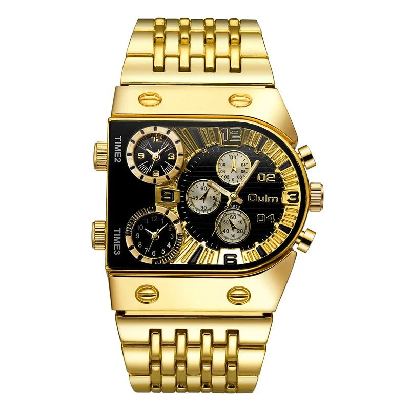 Golden Militime Herenhorloge Waterdicht Jumplein