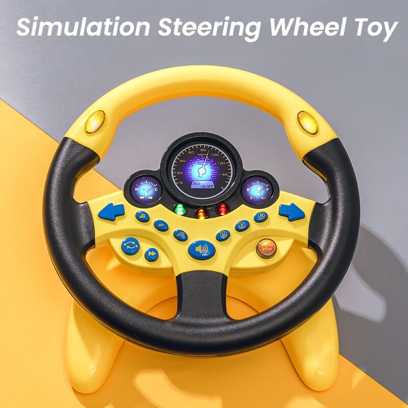 Little Driver - Baby Elektrisch Simulatiestuur Speelgoed - Jumplein