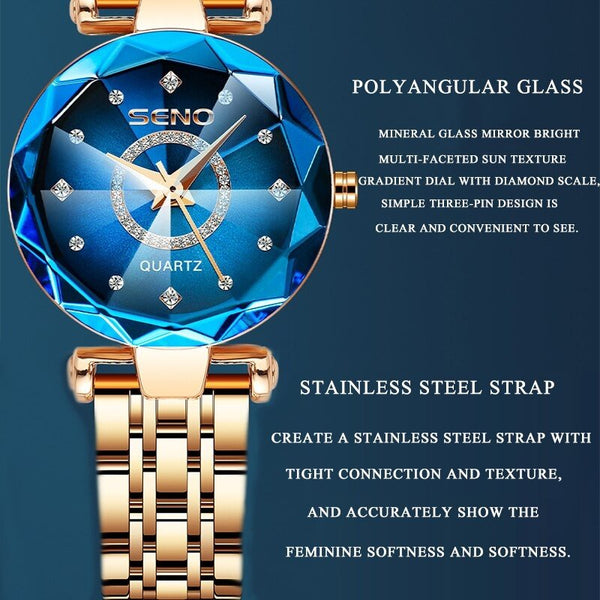 ModernWatch™ - Roestvrij stalen horloge voor dames - Jumplein