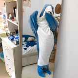 Sharkie™ - 3-in-1 deken met haaienontwerp - Jumplein