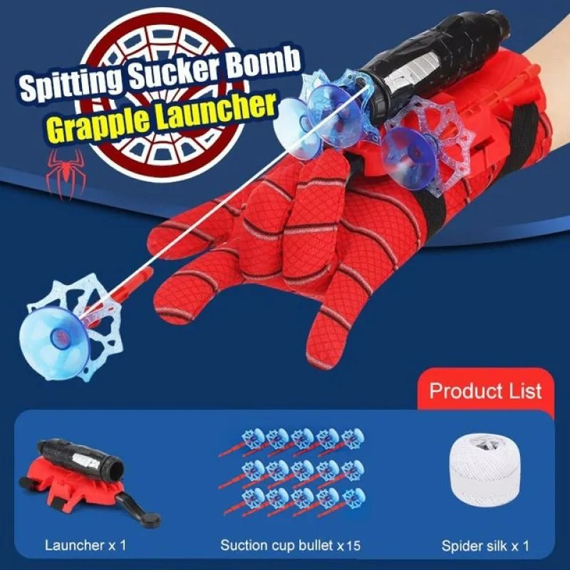 SpideyLauncher - Web-Slingerende Spinnenweb Launcher - Jumplein